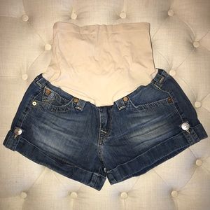 True Religion Maternity Shorts